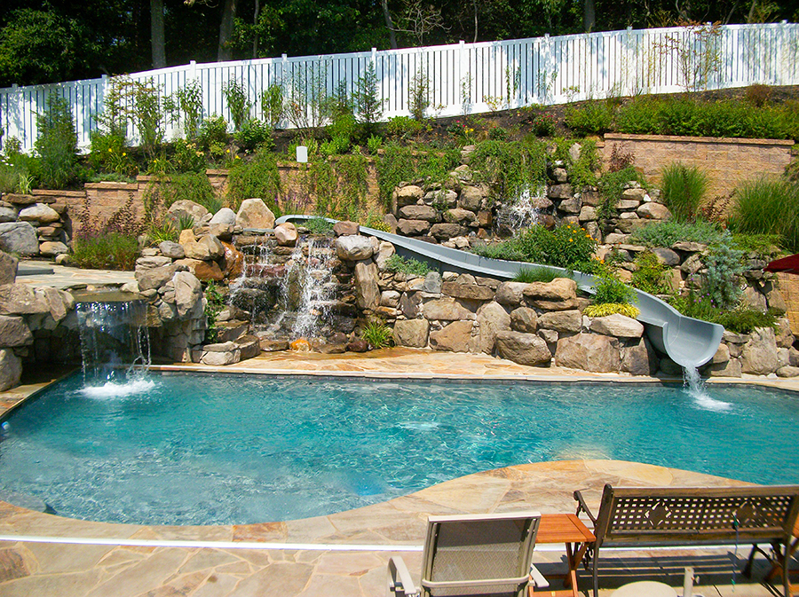 Ultimate Pool Slides | Aquatic Artists | Pool Waterfalls | NJ, PA, DE, MD image.