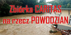 Zbiórka Caritas na rzecz powodzian