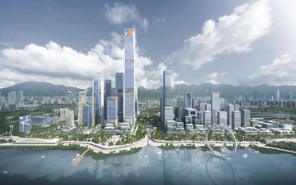 Shenzen Waterfront, Shenzen, China by Henning Larsen