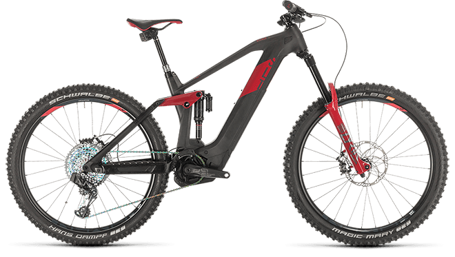 CUBE Stereo Hybrid 160 HPC SLT 27.5 625 carbon´n´red 2020