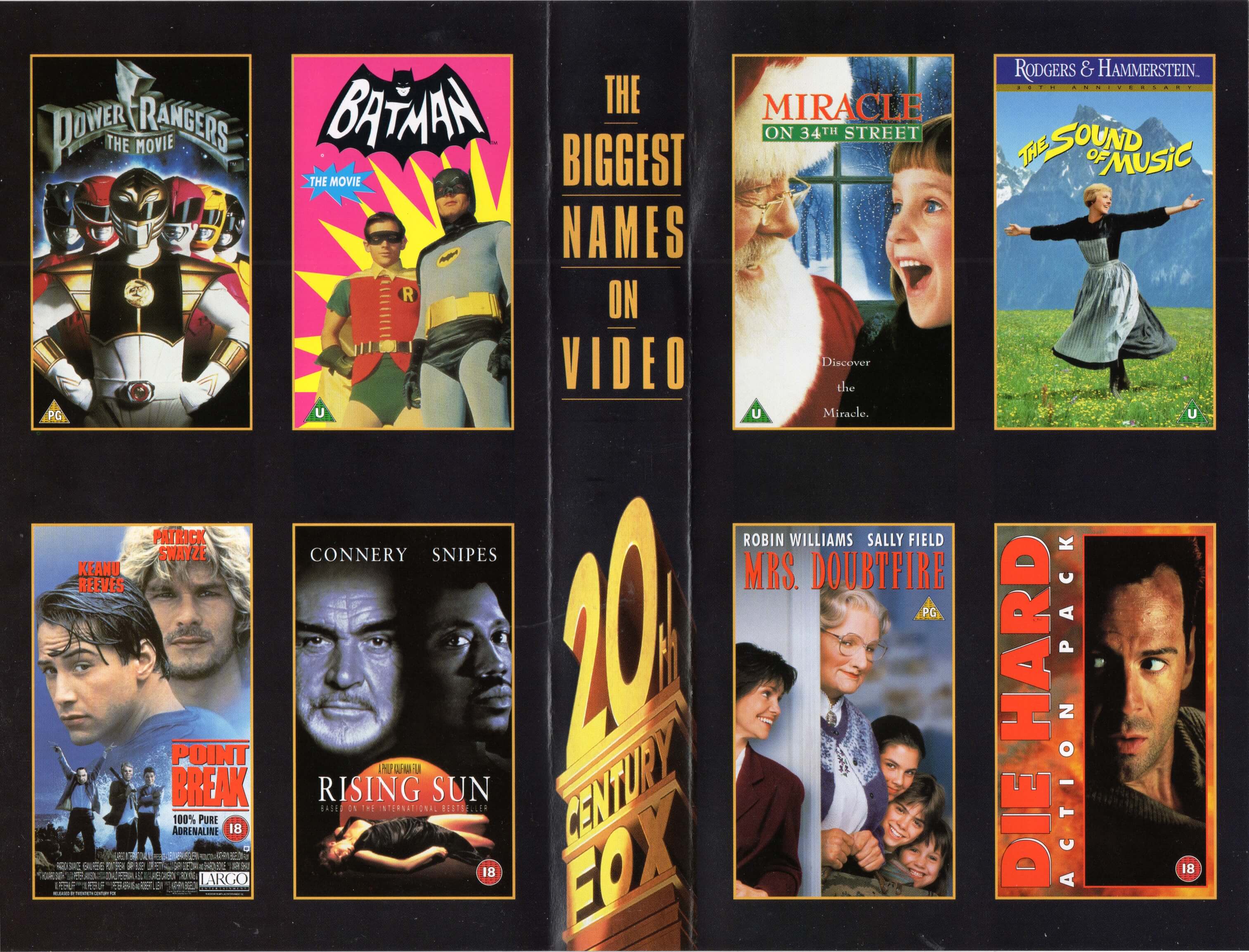 20th Century Fox Selections VHS