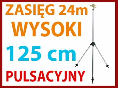 WYSOKA ARMATKA WODNA NA STATYWIE 125cm WĄŻ HIT ! - 6239455384 ...