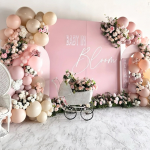 photo booth rose ballons or deco