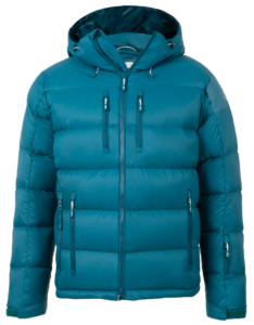 Men's Classic Down Packet 2.0 Ski Jacket Petrol Front