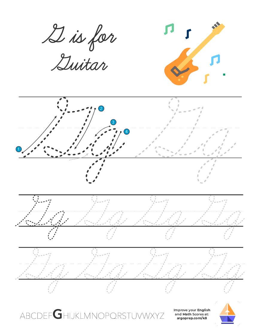 Cursive G image