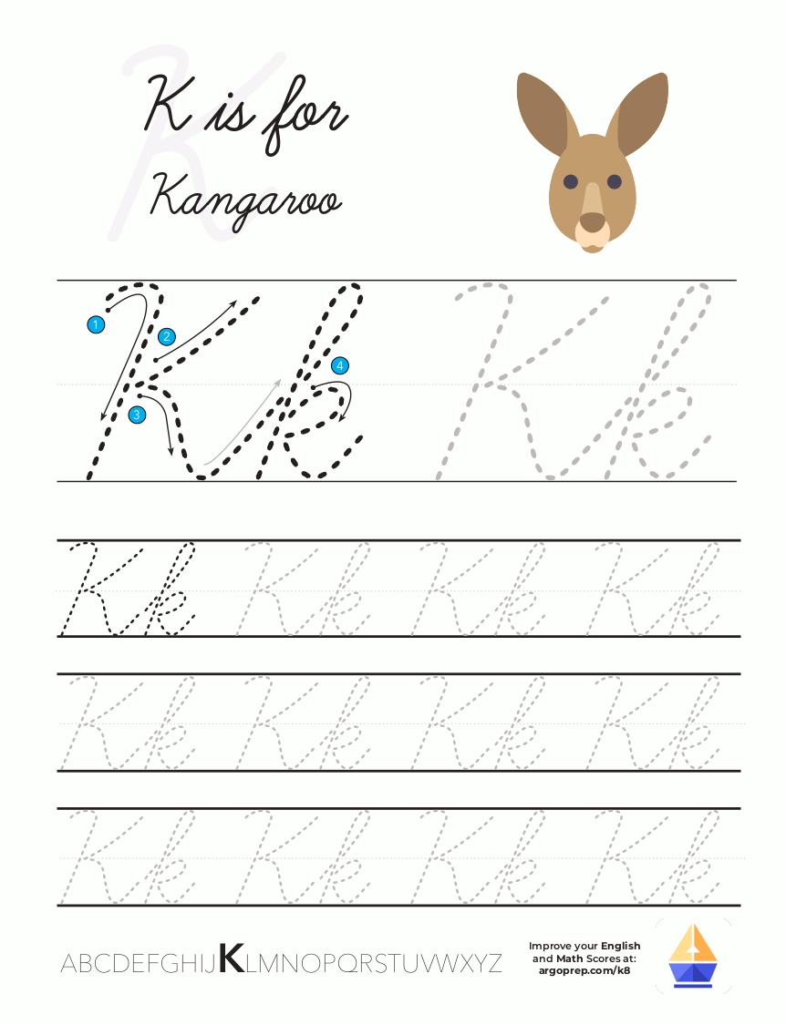 Cursive K - img