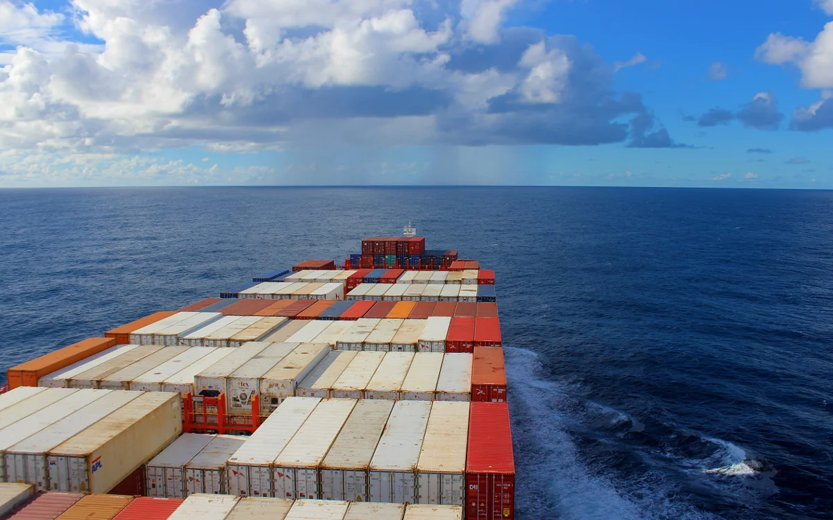 Crossing the Pacific on a Cargo Ship