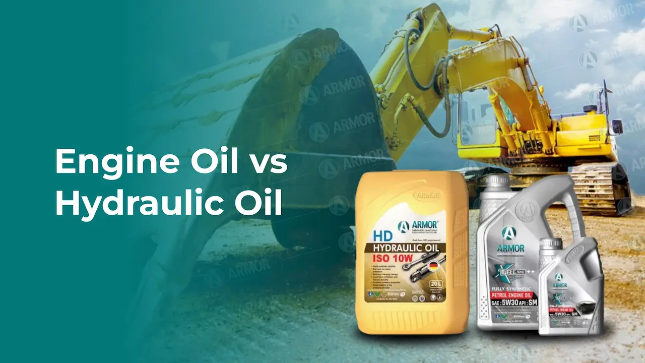 Engine Oil vs Hydraulic Oil: Can Motor Oil Replace Hydraulic Fluid?