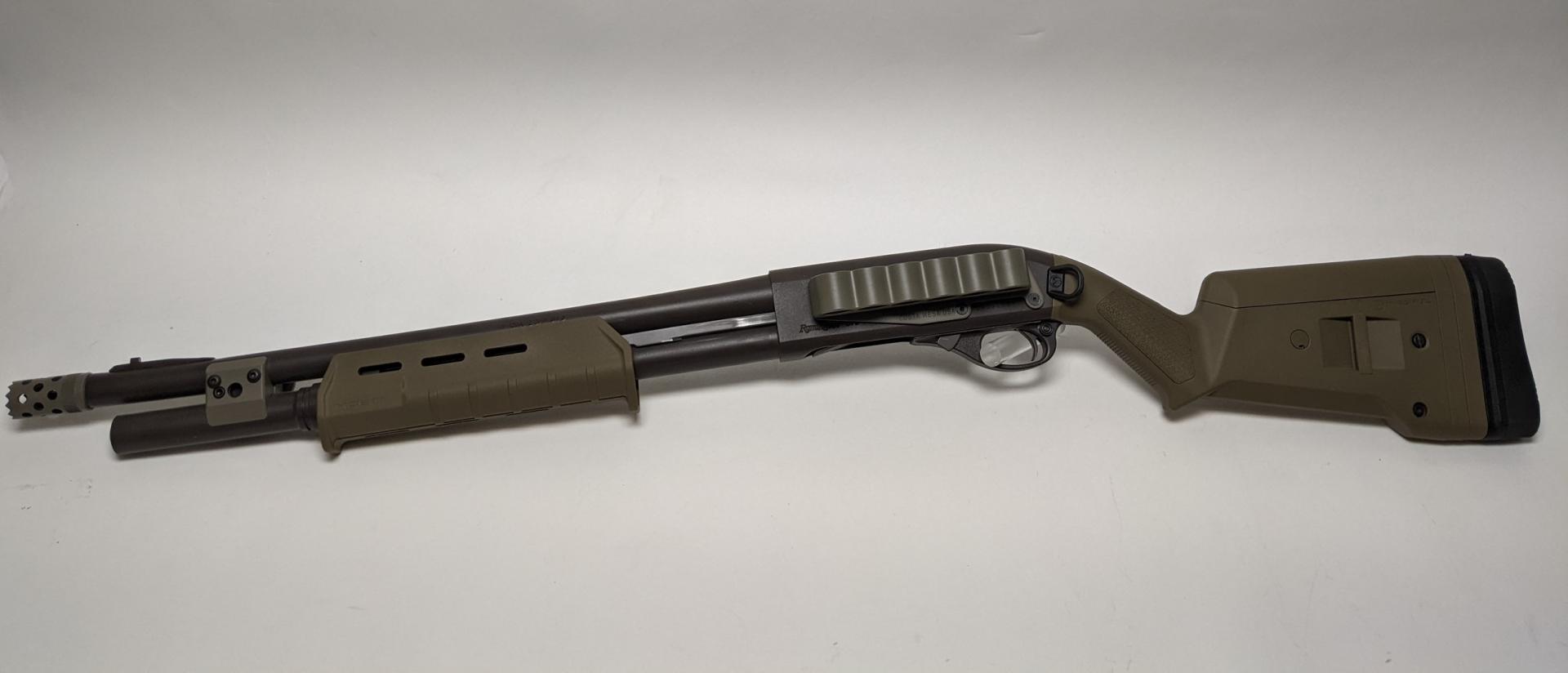 USED Remington 870 Tactical 12 ga 870 POLICE MAGNUM FREM96626 Long gun ...