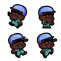 Super Blackguy - Spelunky 2 Skin