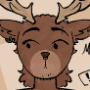 Mocha the deer