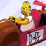 epic homer racing duff kart