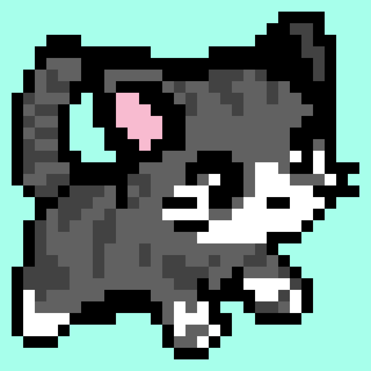 Cat Pixel Art Pixel Art Grid Pixel Art Pattern Pixel Art Templates Images