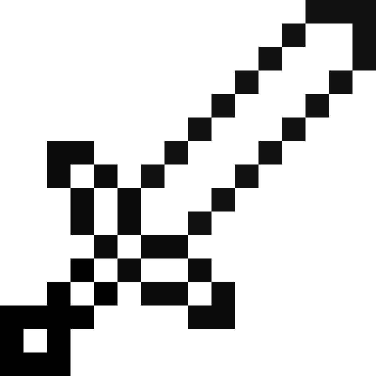 Editing Minecraft Sword Template - Free online pixel art drawing tool ...