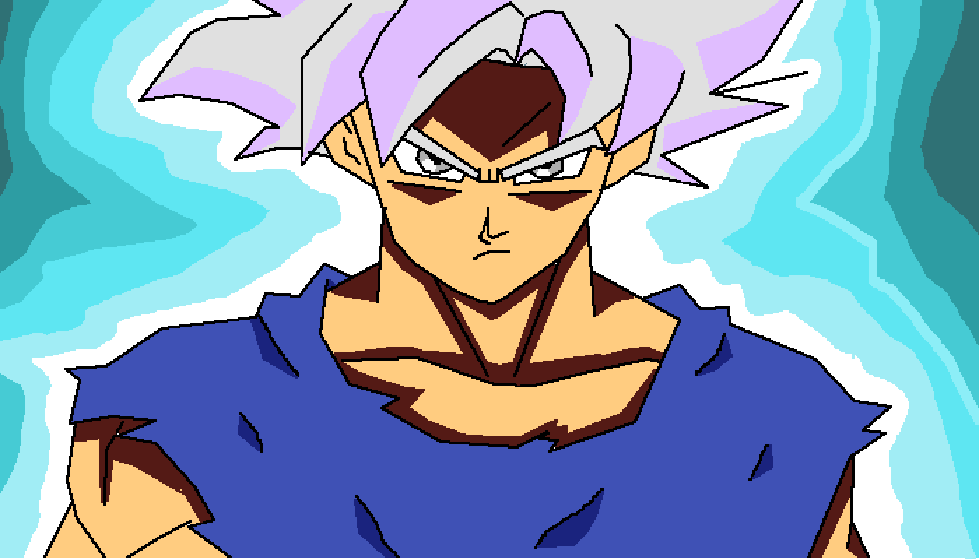 Editing UI GOKU - Free online pixel art drawing tool - Pixilart