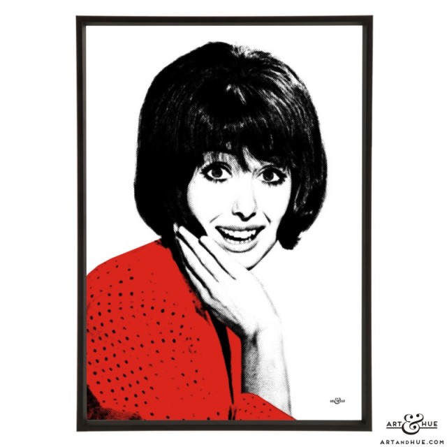 Una Stubbs pop art print by Art & Hue