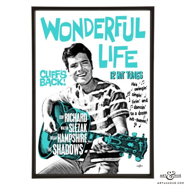 Wonderful Life pop art prints by Art & Hue