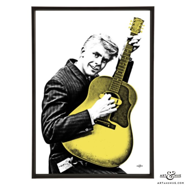 Joe Brown pop art print by Art & Hue