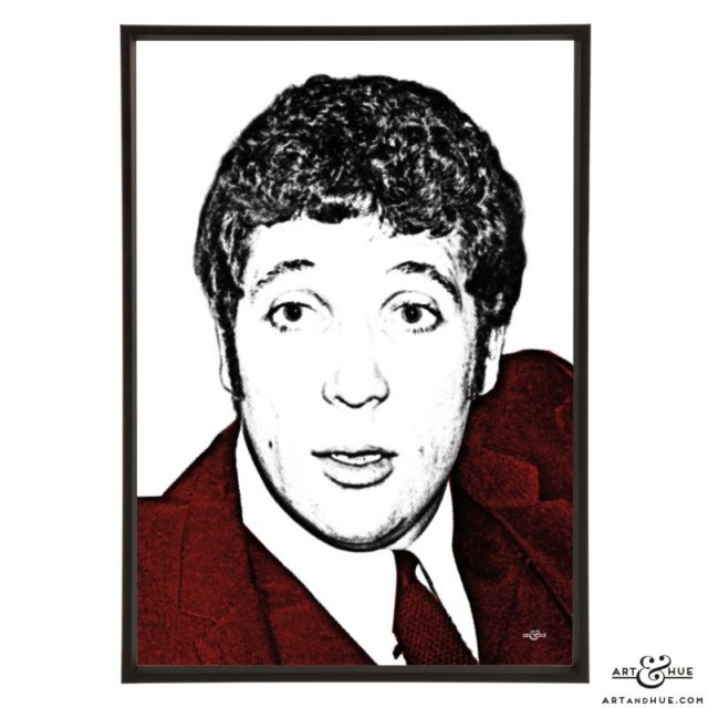 Tom Jones stylish pop art prints by Art & Hue