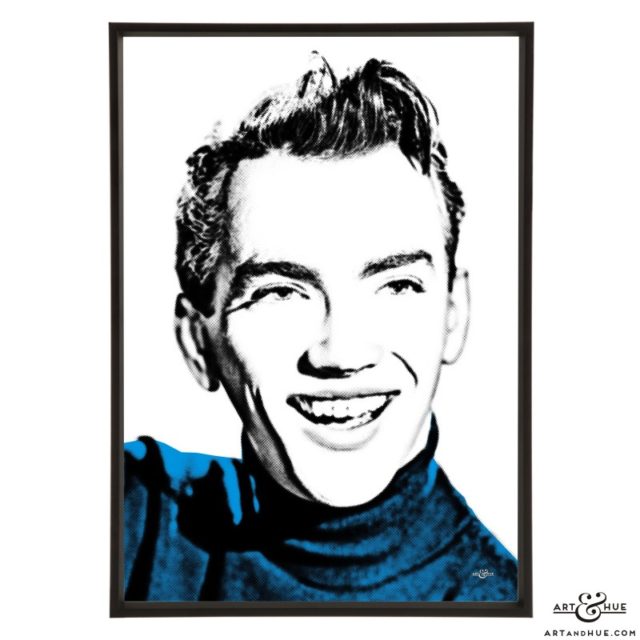 John Fraser stylish pop art print by Art & Hue