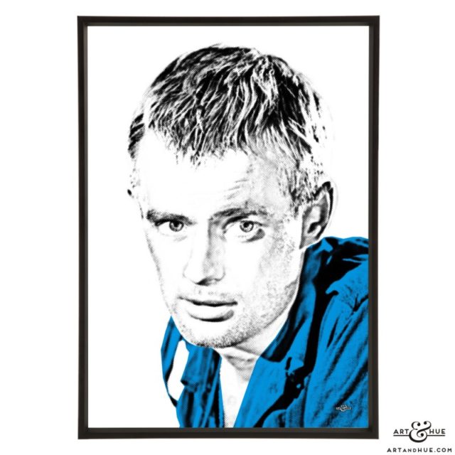 David McCallum stylish pop art print by Art & Hue