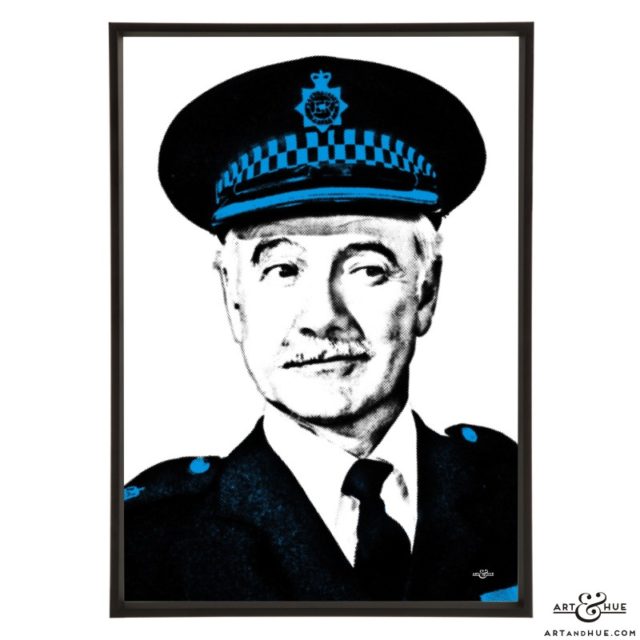 Fulton Mackay stylish pop art print by Art & Hue