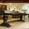 custom solid wood dining table