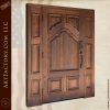 Custom Wood Panel Door