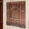 Custom Wood Panel Door