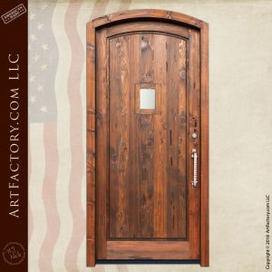 Rustic Wooden Portal Door