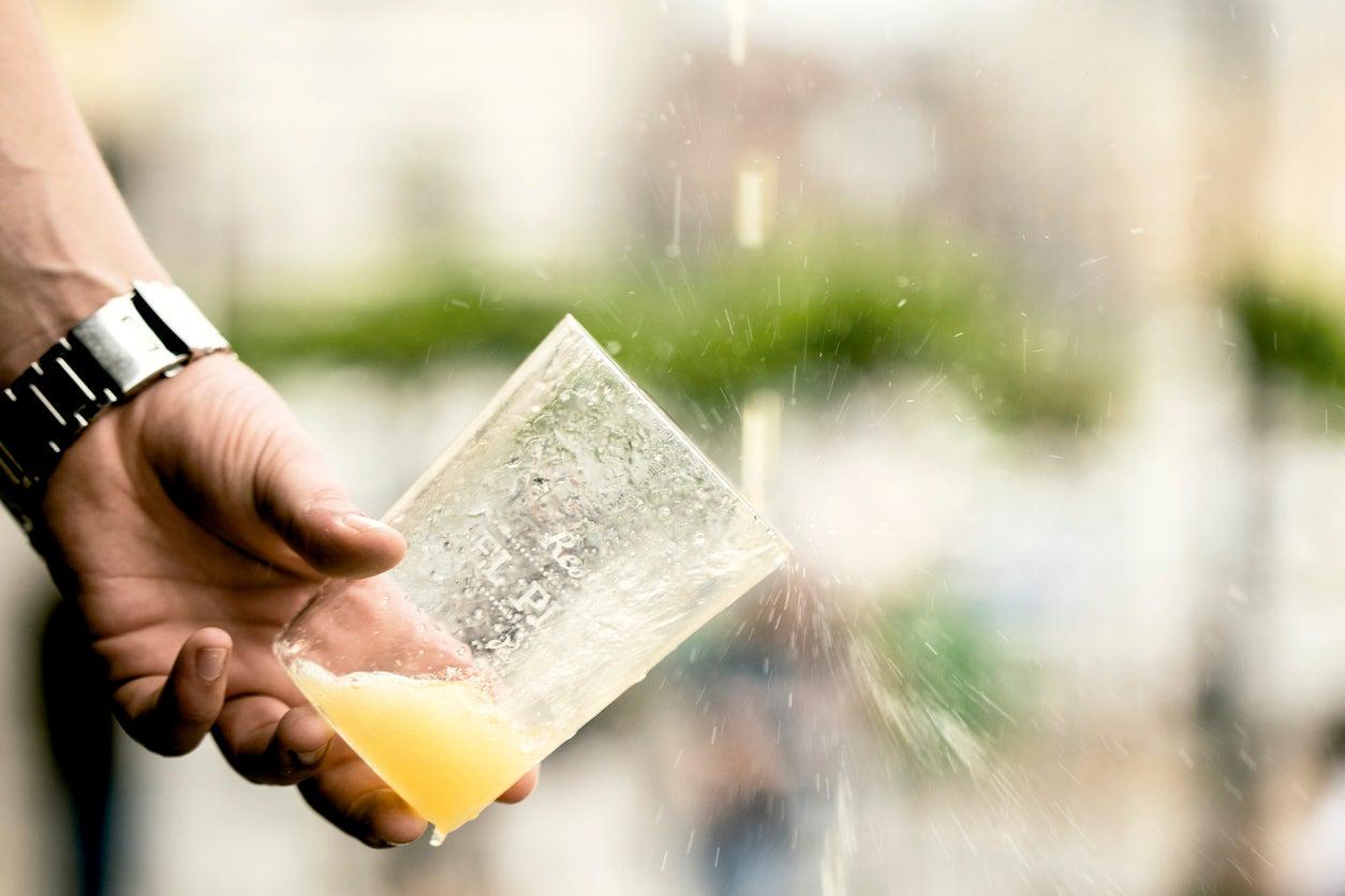 Asturian cider is traditionally poured from on high (Gettys/iStock)