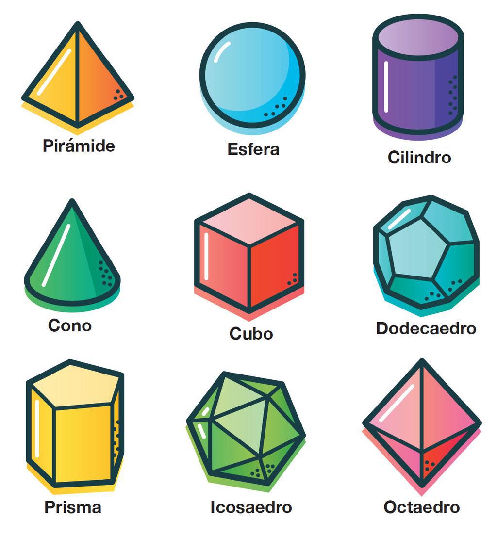 Figuras Geométricas Para Recortar Y Pegar En El Cuaderno - Saber y conocer  más | Scribd