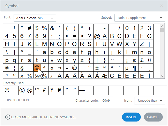 Add Symbols in Quizmaker 360 - E-Learning Heroes