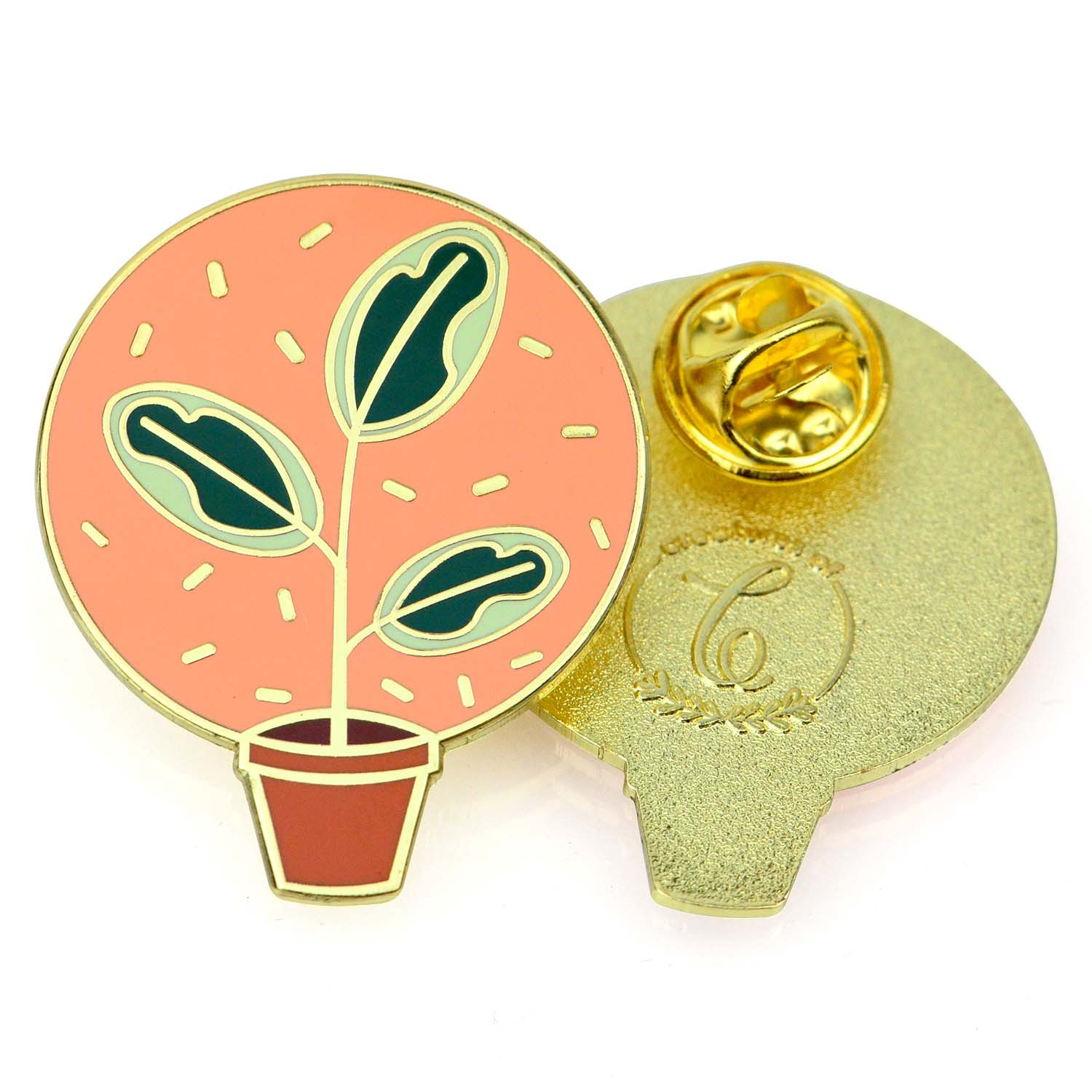 Free Sample Customized Logo Hard Enamel Pin Badge Fashion Lapel Pins for Promotional Gifts