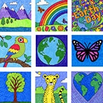 Earth Day Drawing for Kids