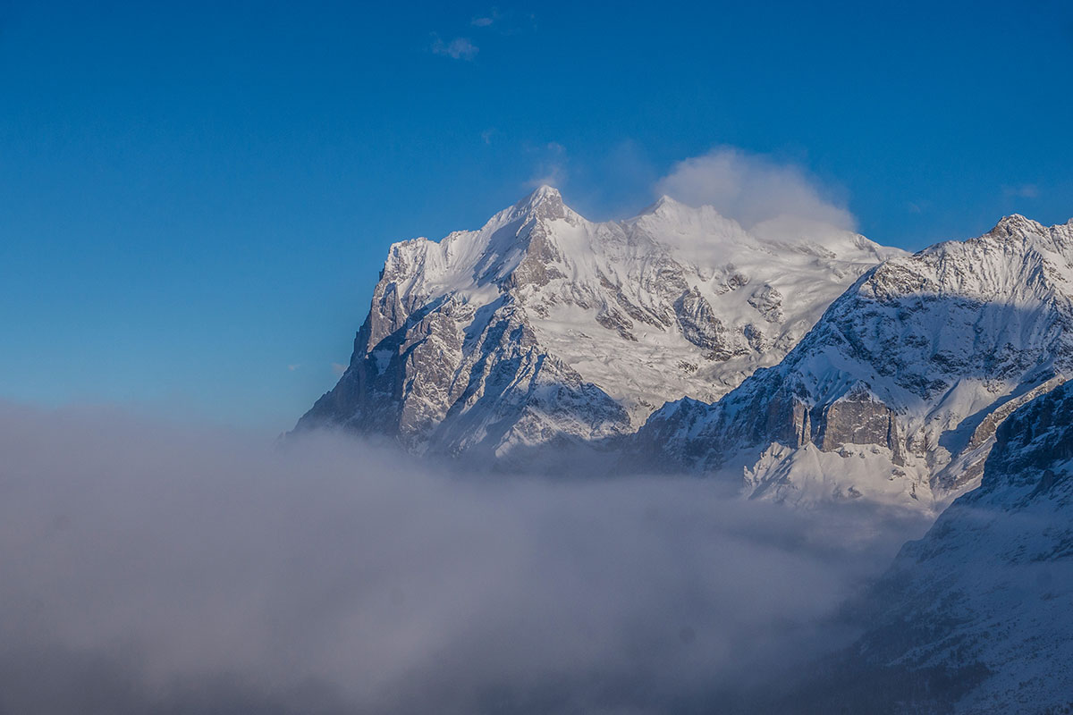 Schwarzhorn over Grindelwald