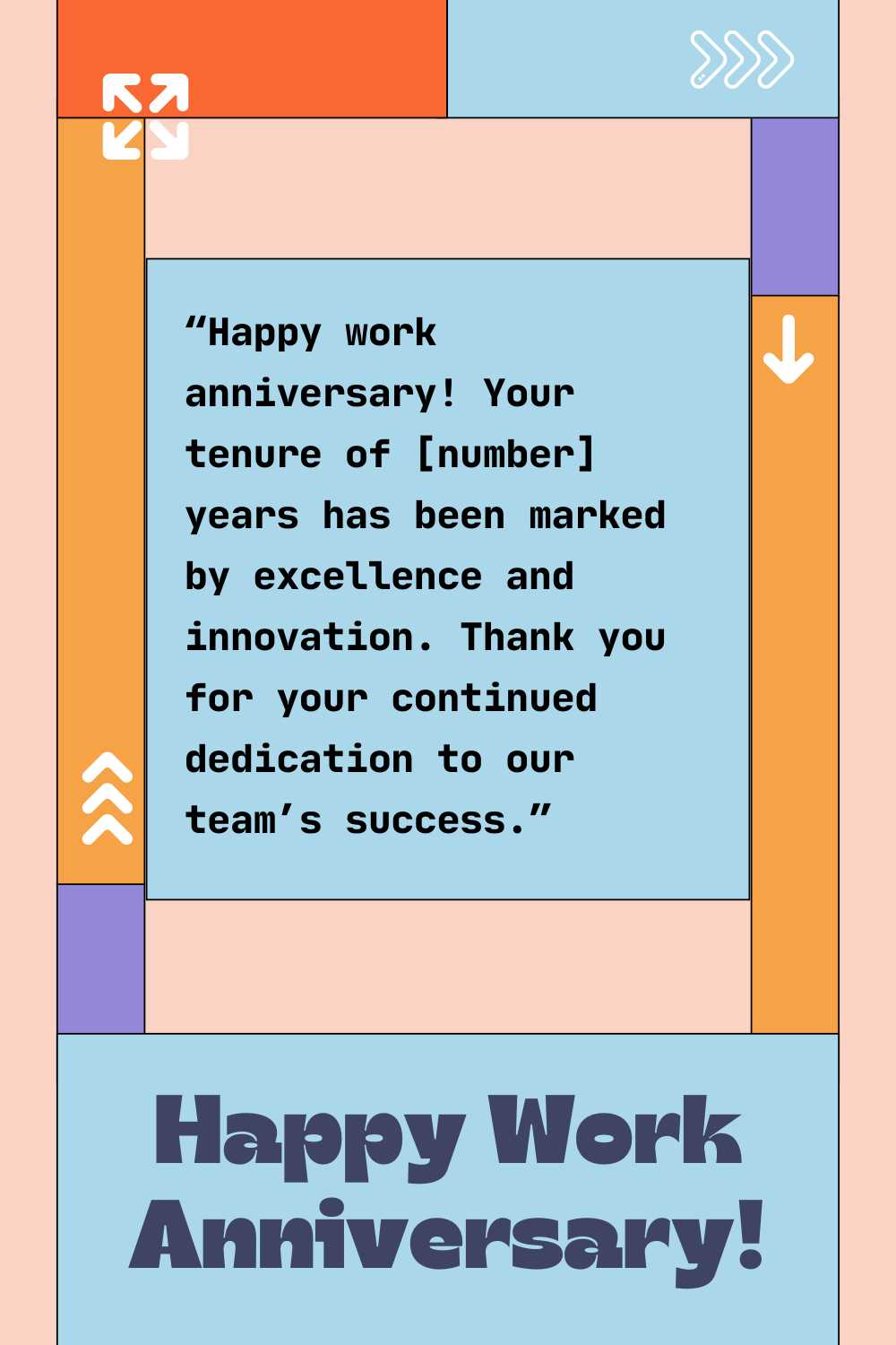 173+ Best Work Anniversary Messages & Tips - Arvin