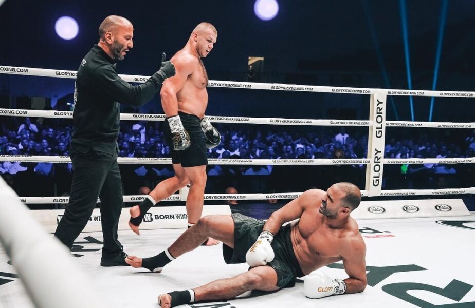 Reacția lui Uku Jurjendal, după ce l-a distrus pe Badr Hari, în Glory 89: ”E un vis împlinit”