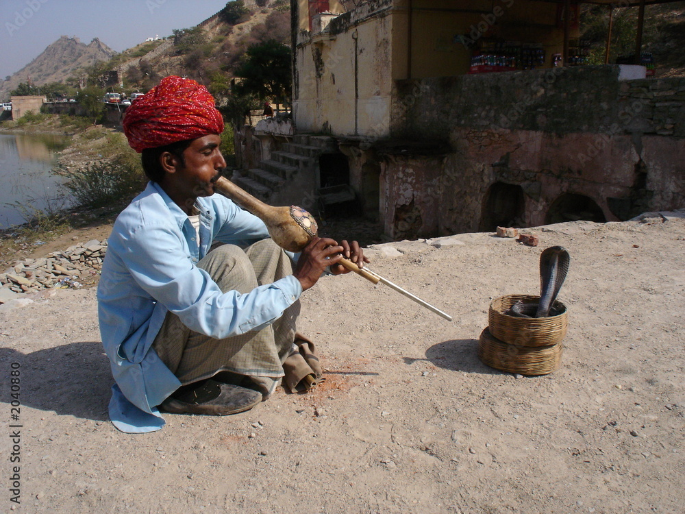 snake charmer