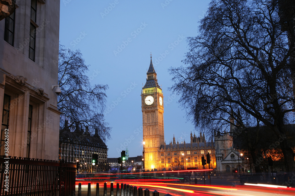 Palace of Westminster at Night