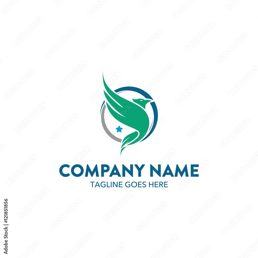 Aviation And Marine Logo Template