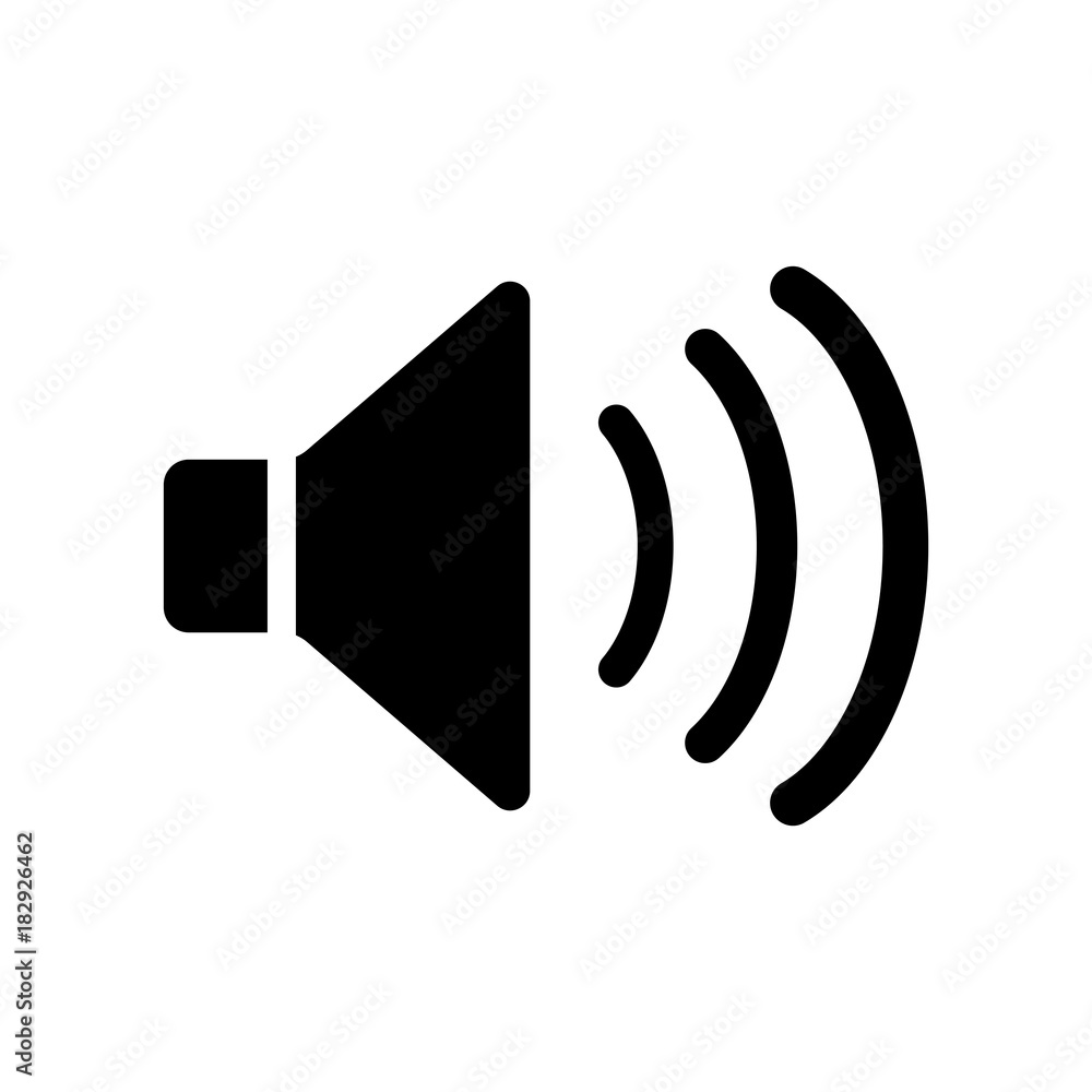 speaker icon, sound icon vector