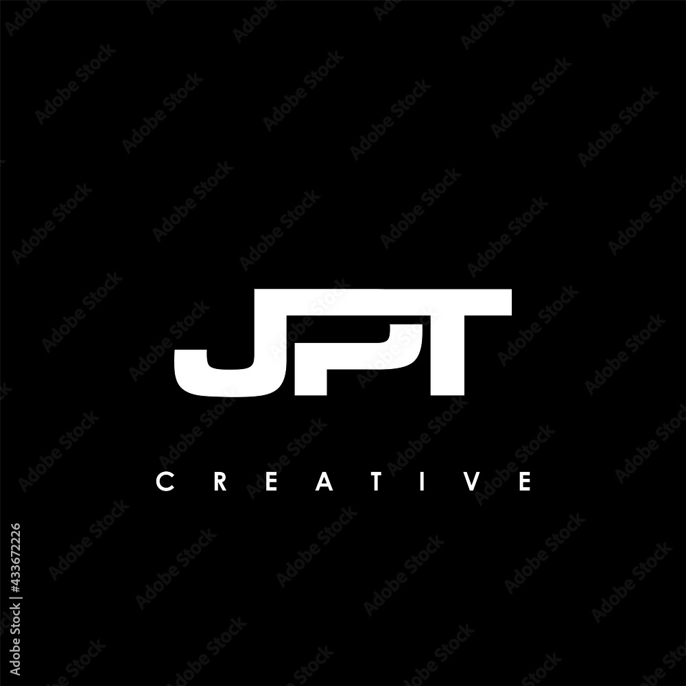 JPT Letter Initial Logo Design Template Vector Illustration