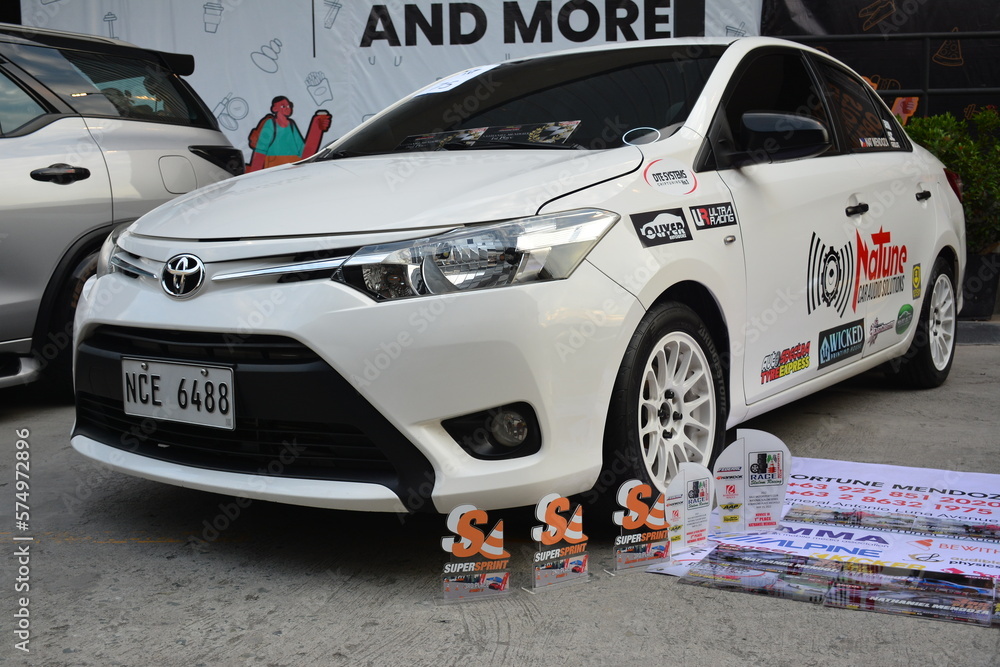 Toyota vios at wild rides in Cainta, Rizal, Philippines