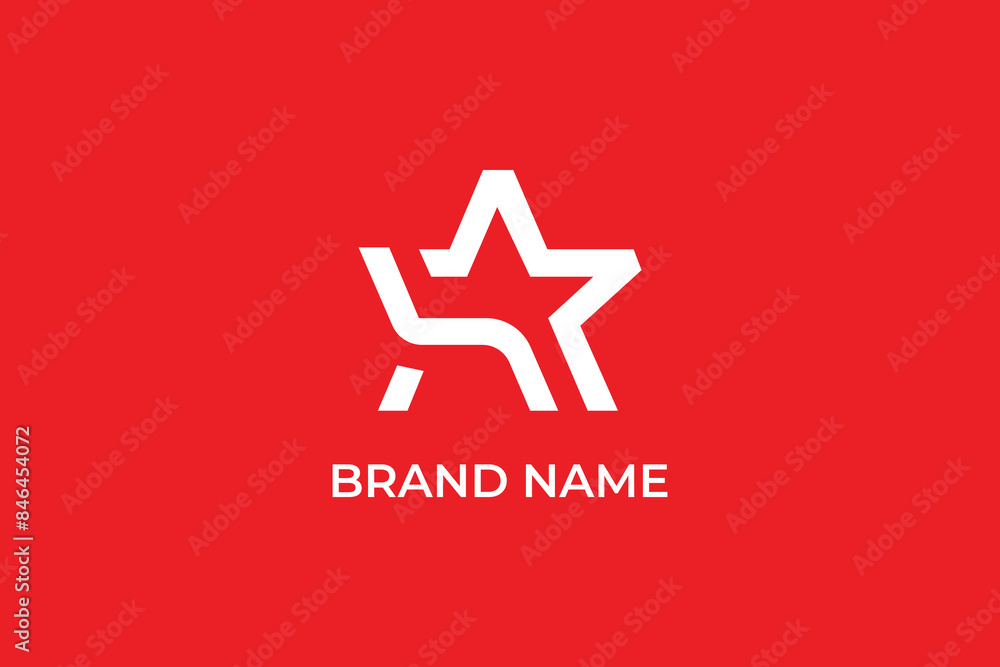 letter S star logo, letter S western star logo, letter S genie logo ...