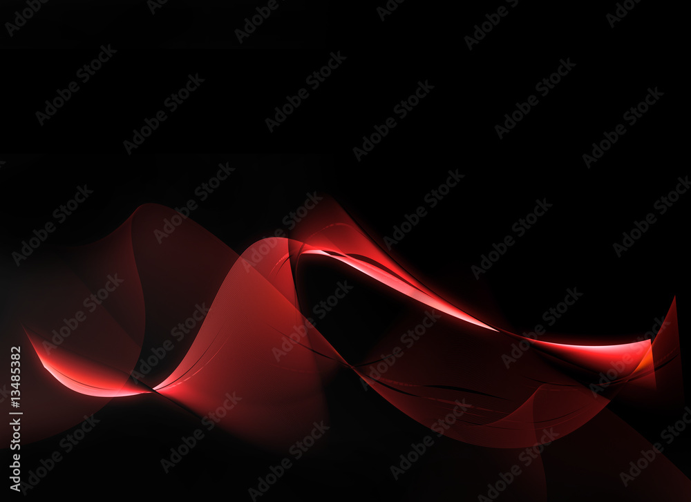 Abstract red smoke effect background