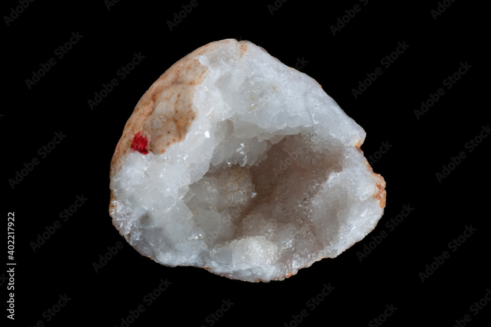 quartz crystal geode specimen