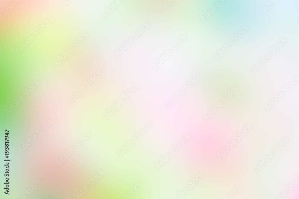 Texture blur green pink yellow and white mix color pastel nature background  , abstract green pink mix color blur Stock Photo | Adobe Stock