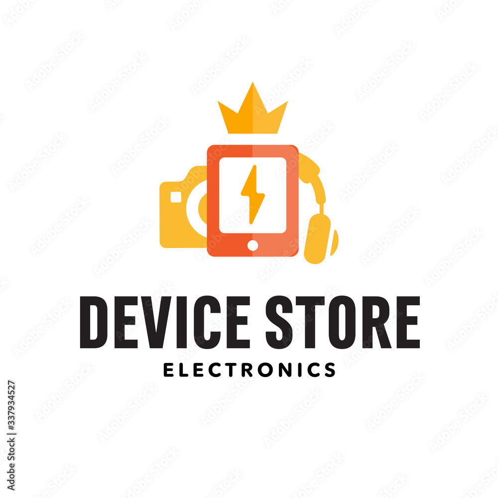 Original Graphic Iconic Logo Design for accessory hardware computer ...