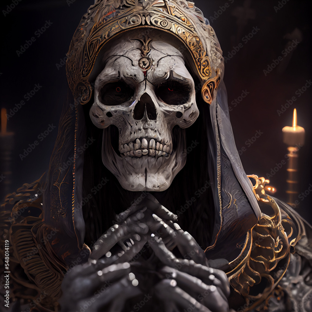 100 Santa Muerte Wallpapers  Wallpaperscom